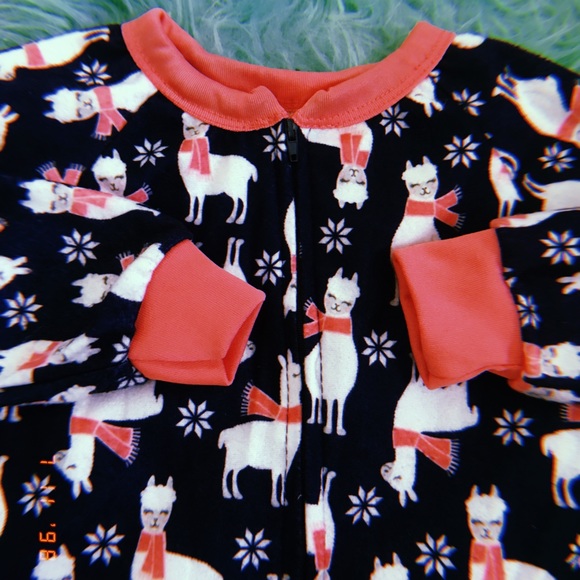 Girls Footie PJs - Picture 2 of 5